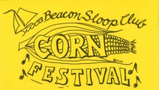 Poster with Beacon Sloop Club 2024 Corn Festival details